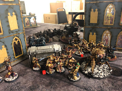 Warhammer 40k - 9th Edition - Adeptus Mechanicus vs Creations of Bile - 1500pts - Open War - The Prize