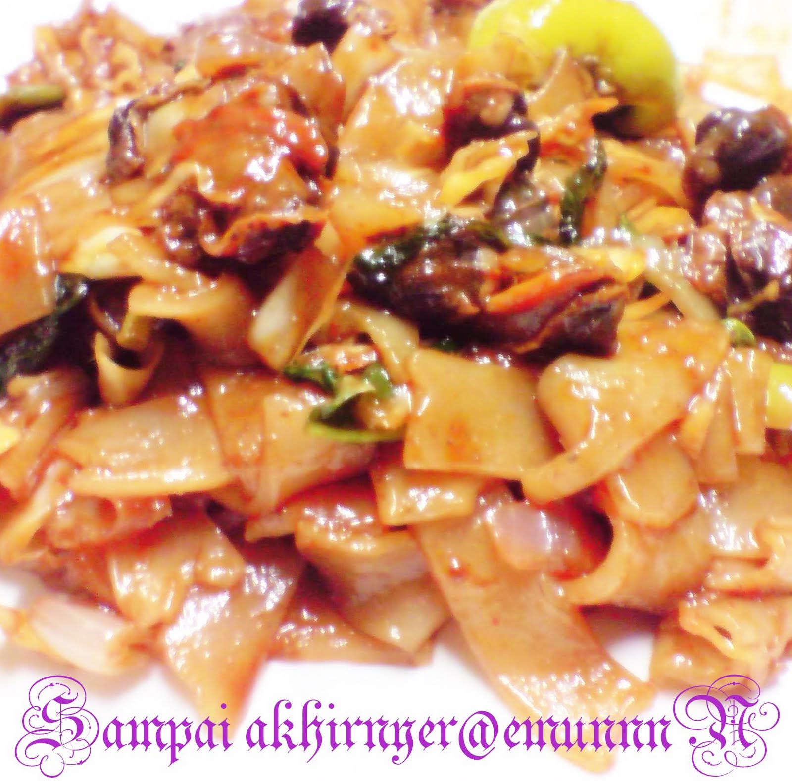 Sampai akhirnyer: Kuey Teow Kerang