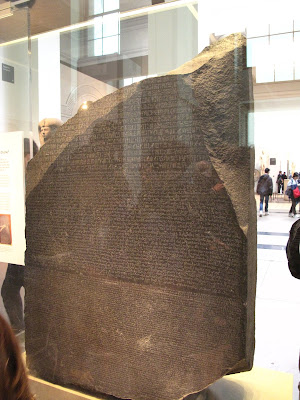 The world-changing Rosetta Stone.