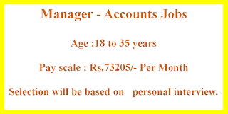 Manager - Accounts Jobs in Madhya Pradesh State Cooperative Bank Apex Bank