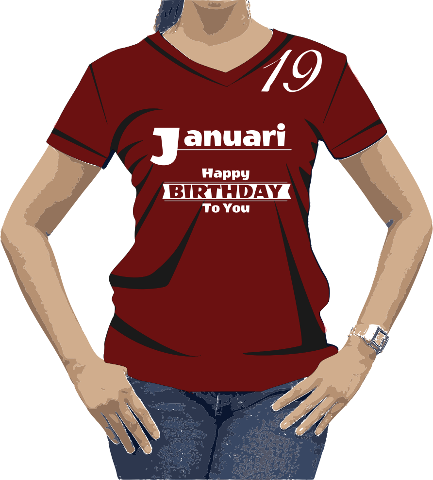  Desain  Kaos  Distro  Happy Birthday To You