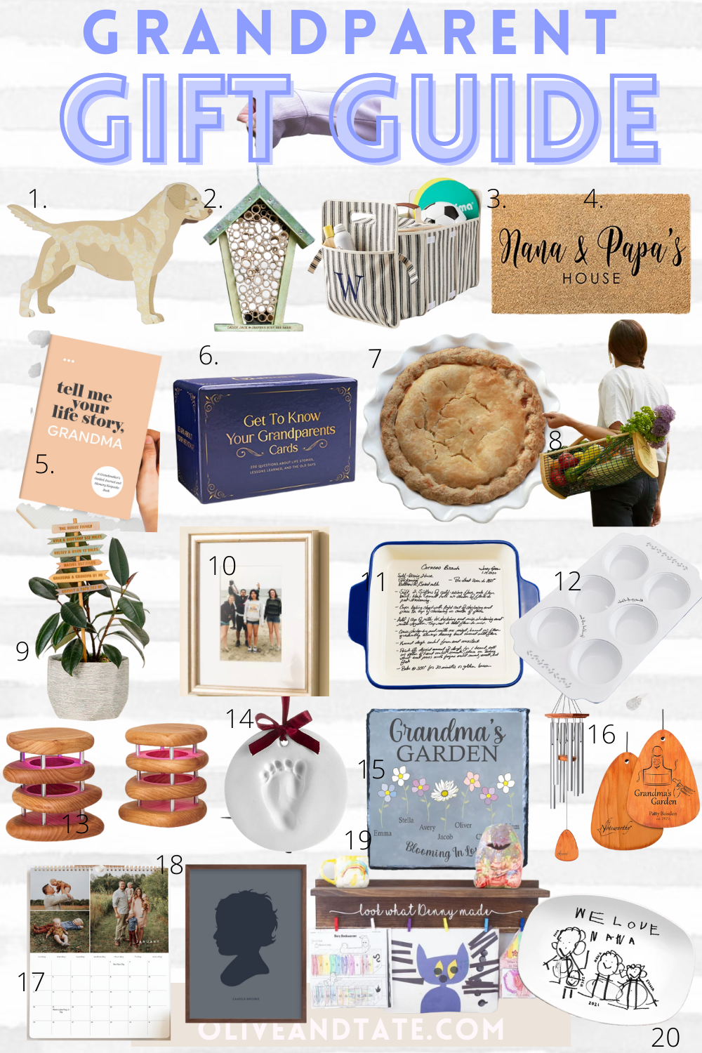 The 20 Best Gifts for Grandparents - Olive and Tate