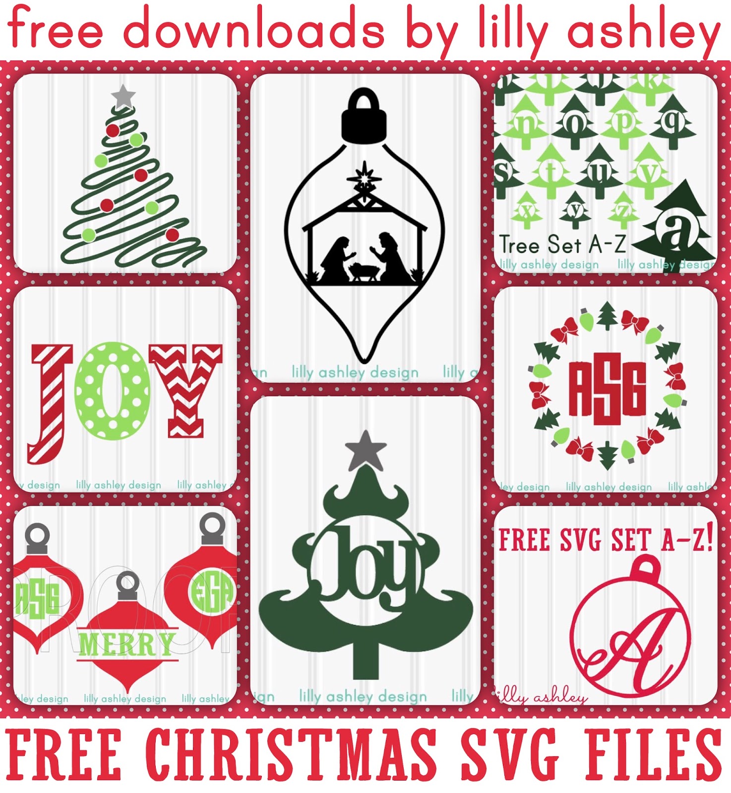 Download Make it Create by LillyAshley...Freebie Downloads: Free Christmas SVG Files