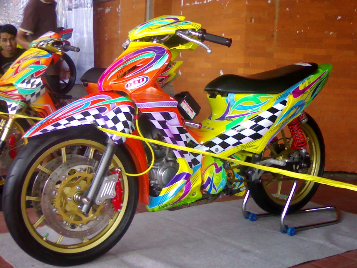  Modifikasi  supra x 125 fi road race racing thailook 