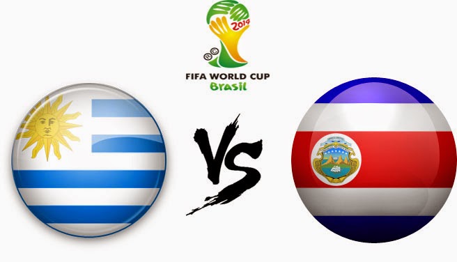 Uruguay vs Kosta Rika Piala Dunia 2014