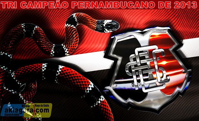 Santa Cruz Tri Campeão Pernambucano de 2013