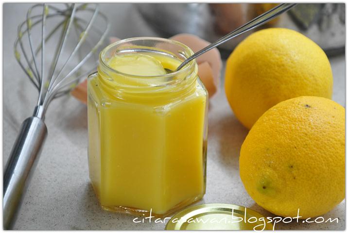 Homemade Dadih Lemon / Homemade Lemon Curd ~ Resepi Terbaik