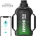 SGUAI Smart Water Bottle, 44oz Smart Sports Gallon Water Bottle, Tracks Water Intake with Bluetooth, LED Glow Reminder
