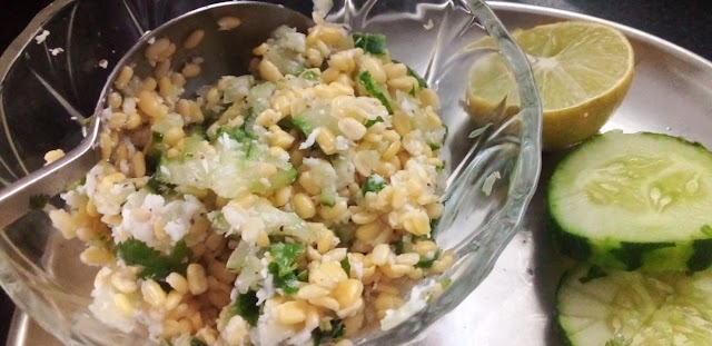 Hesarubele kosambari | Moong dal salad | Kosambari recipe | EverythingTraditional
