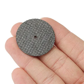 50pcs 32mm Cutting Discs Cut Off Wheel with 4pcs 1/8 Inch Shank Mandrels for Rotary Tools hown-store