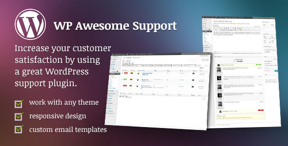 WP Awesome Support - Responsive Ticket System - CodeCanyon Item for Sale