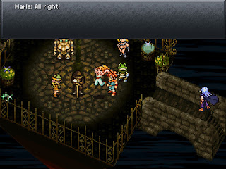 The party picks up Marle from the End of Time in Chrono Trigger.