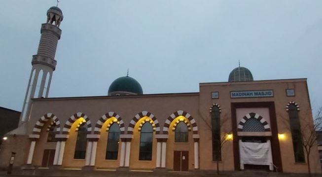 Loudspeaker for Iftar in Toronto, Canada