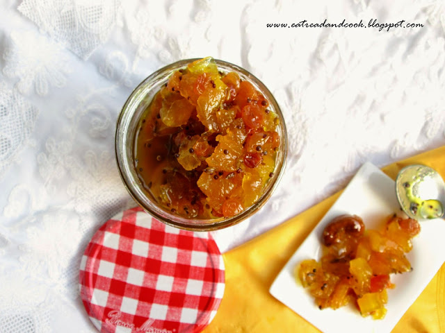 Bengali traditional anaraser chutney recipe