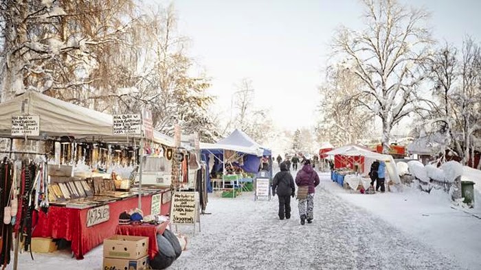 Sami Winter Market and Living in a Snowball in Jokkmokk, Sweden