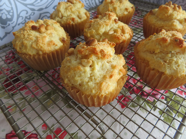 Parmesan and Pine Kernel Muffins