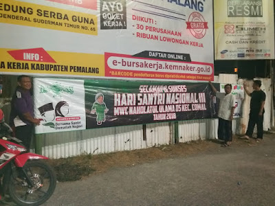 Hari Santri Nasional 2018 di Comal Pemalang