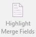 Highlight Merge Fields