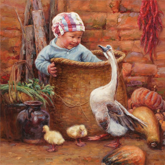 Children Paintings By Chinese Painter “Barry Yang”