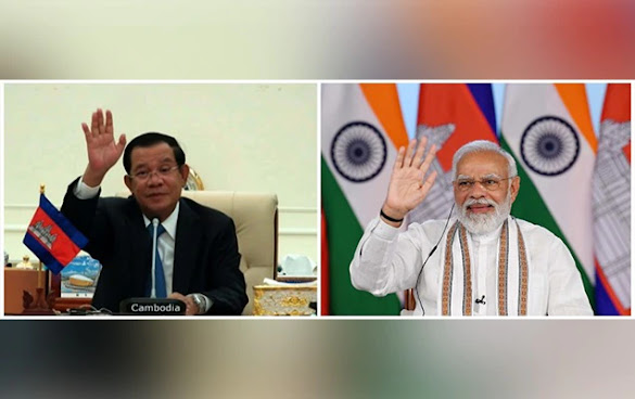 PM Modi holds virtual meet with Cambodian counterpart, highlights historical, civilizational links