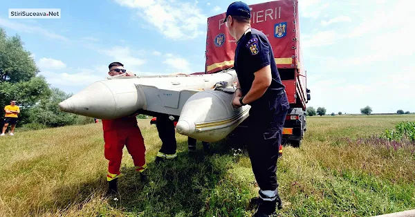 Cautări râul Siret, Zvoriștea - ISU Suceava