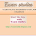 Certificate Internship for LAW Students