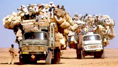 funny truck overload passenger