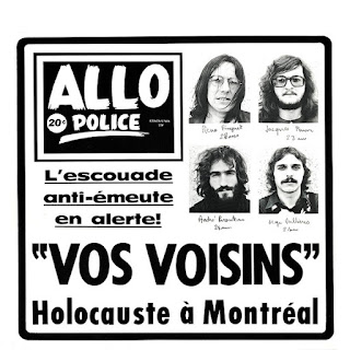 Vos Voisins ‎"Holocauste À Montréal" 1971 Canada Prog Rock
