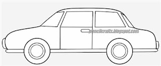 Car Drawing Easy Front View