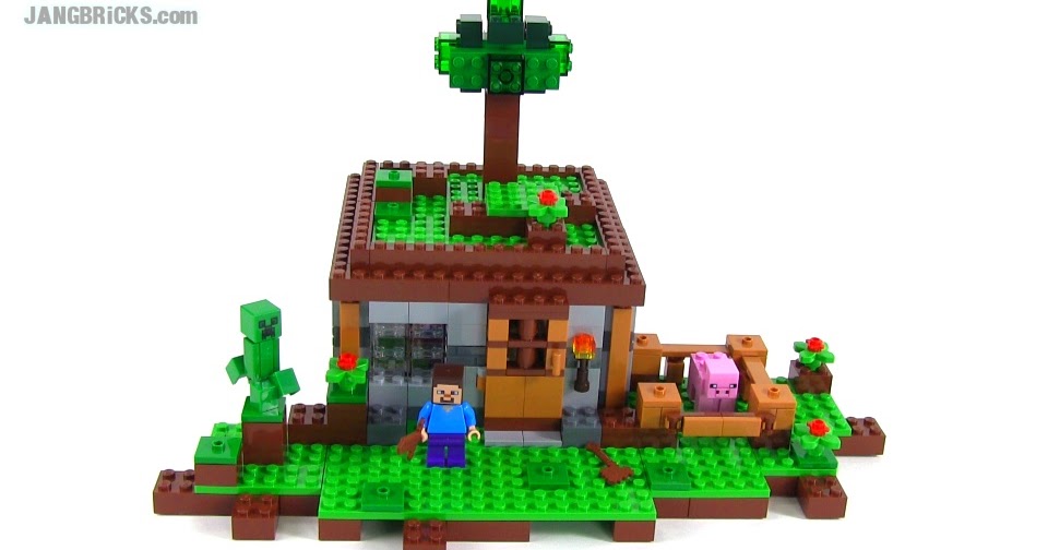 LEGO Minecraft: The First Night review! set 21115