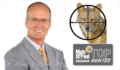 Walter J Palmer about to take out a canine