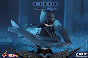 Batman v Superman: Dawn of Justice Batman & Batwing Cosbaby Vinyl Figure Collectible Set by Hot Toys