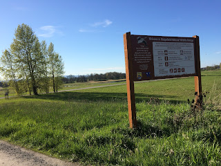 Ridgefield National Wildlife Refuge entrance sign