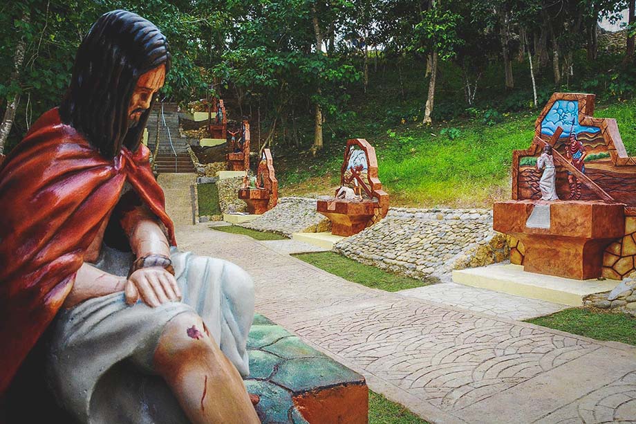 Stations of the Cross at the Ilagan Sanctuary