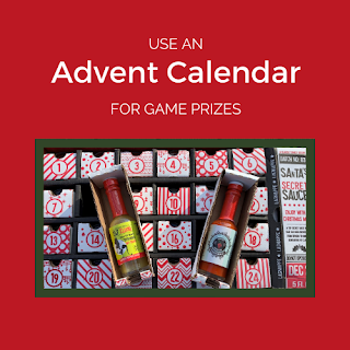 Use an Advent Calendar for game prizes