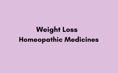 effective homeopathic medicines for weight loss