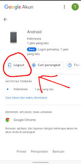 Cara Logout Gmail Di Hp Yang Hilang Lewat Browser