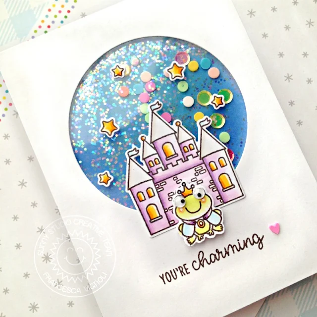 Sunny Studio Stamps: Enchanted Everyday Shaker Card by Franci Vignoli