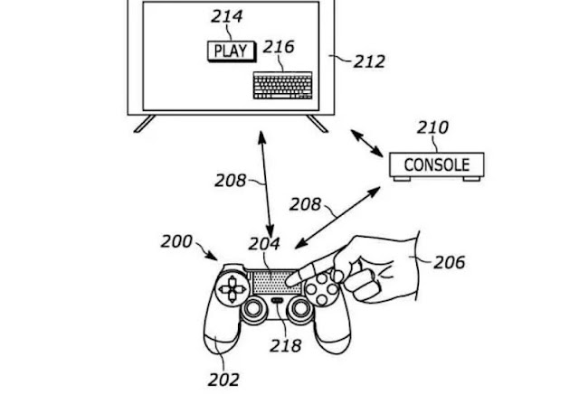 براءة اختراع من سوني لتمكين اللاعبين من الكتابة باستخدام لوحة اللمس عن طريق Dualsense لجهاز PS5 !
