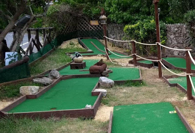 Shanklin Crazy Golf on the Isle of Wight. Photo by Philip Walsh, July 2020