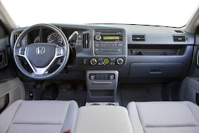 The 2012 Honda Ridgeline interior