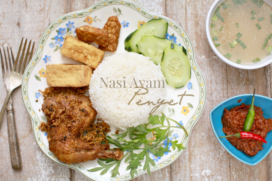 Nasi Ayam Penyet Paling Sedap Masam Manis