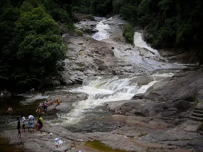 Chamang Waterfall at Bentong