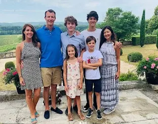 Prince Joachim of Denmark and family