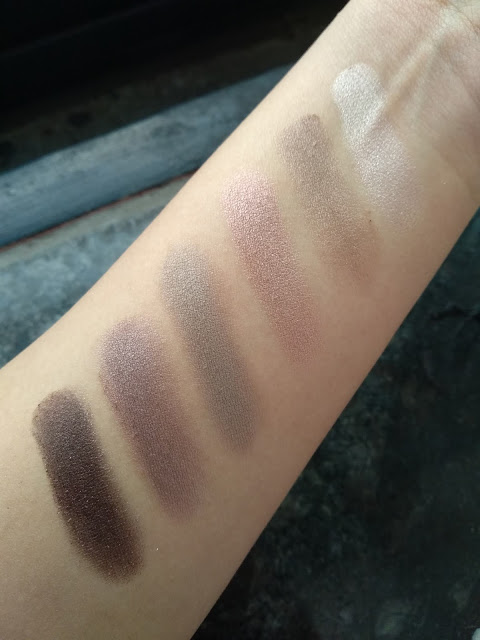 SWATCHES IN SUN LIGHT
