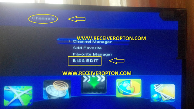 STAR TRACK SR-2013 HD RECEIVER BISS KEY OPTION