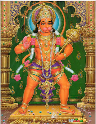 wallpaper of hanuman god