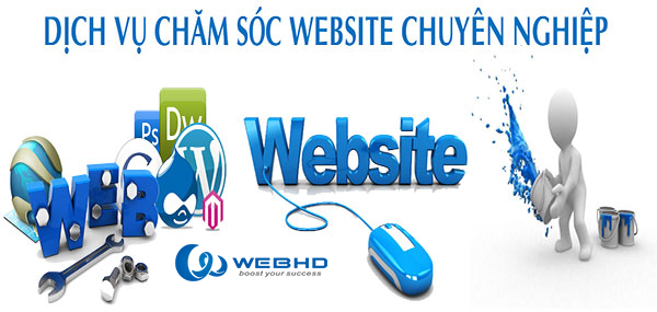 Dịch vụ chăm sóc website chuyên nghiệp uy tín