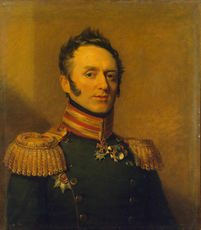 Portrait of Ivan F. Udom by George Dawe - History, Portrait Paintings from Hermitage Museum