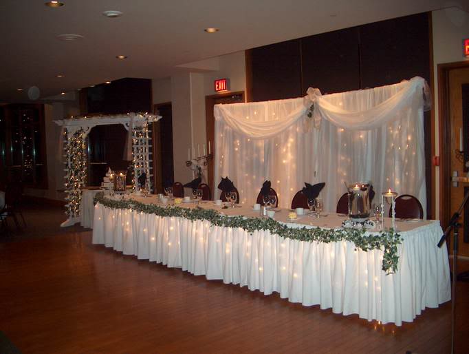 Mikayla s blog Fall Dance Canopy Decorated and lighted 